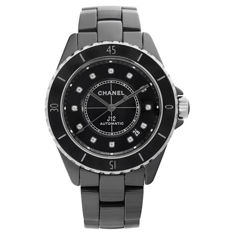 montre chanel femme noire|where to buy chanel watch.